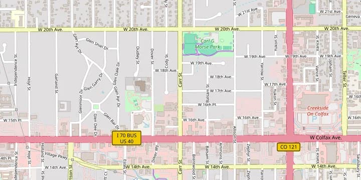 Station West area map