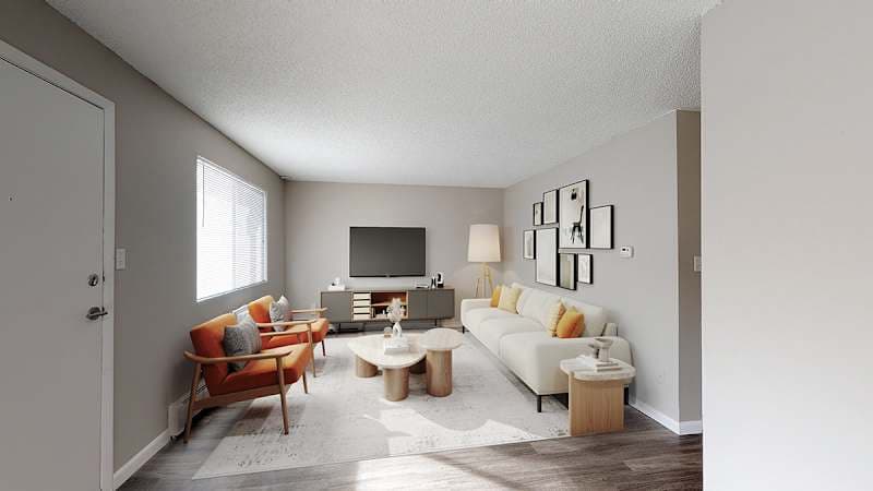 Stylish Denver-area apartment interior